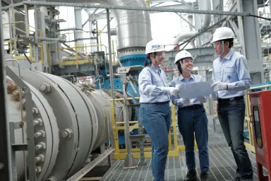 Chemical processing facility and engineering team